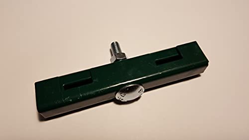 5x Mattenverbinder U-Form grün Gittermattenverbinder Doppelstabmatten Zaun von zaun-discount