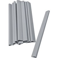Sichtschutzstreifen Klemmschiene für Zaunblende Anthrazit 1er Pack von zaun|zu®