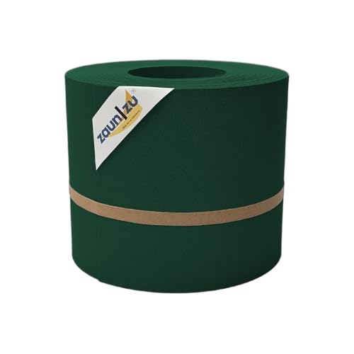 zaun|zu® Premium 26m Rolle: Sichtschutzstreifen PP für Doppelstabmatten UV-beständiger Sichtschutz | Zaunblende Made in Germany von zaun|zu
