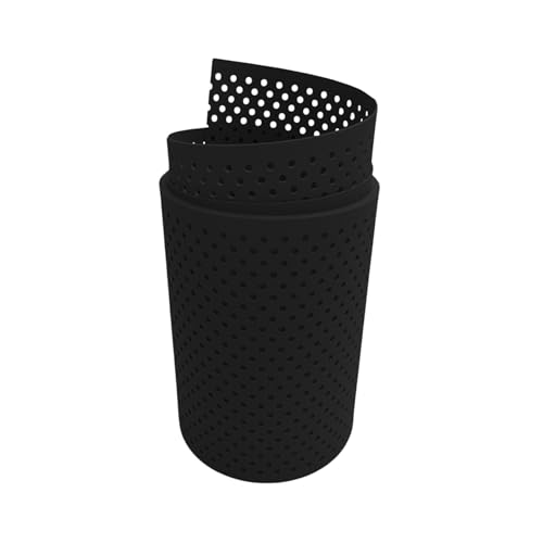 zaun|zu® Premium gelocht Zaunblende mit 15% Lochmuster: Sichtschutzstreifen PP für Doppelstabmatten Sichtschutz Made in Germany von zaun|zu