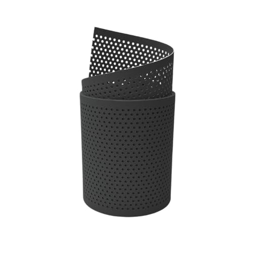 zaun|zu® Premium gelocht Zaunblende mit 20% Lochmuster: Sichtschutzstreifen PP für Doppelstabmatten Sichtschutz Made in Germany von zaun|zu