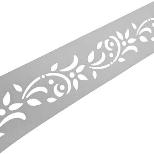 zaun|zu Sichtschutz Laserstreifen Premium dekor Floral #1 von zaun|zu