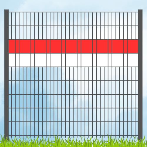zaun|zu Sichtschutzstreifen in Vereinsfarben - Set ROT-Weiss zaun|zu Sichtschutzstreifen in Vereinsfarben - Set ROT-Weiss von zaun|zu