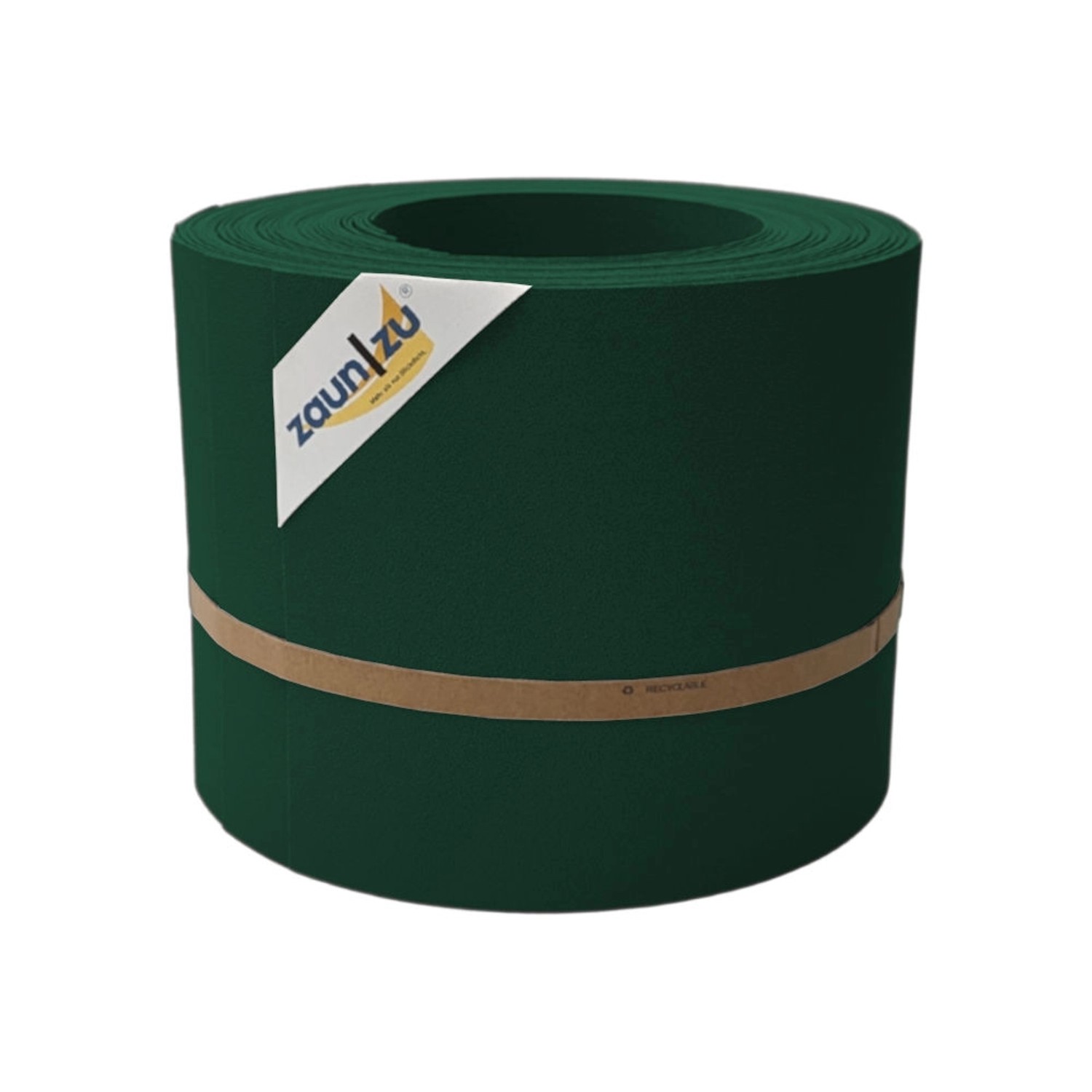 zaunzu Sichtschutz PP Sichtschutzstreifen Doppelstabzaun Grün,10x 2,55m von zaunzu