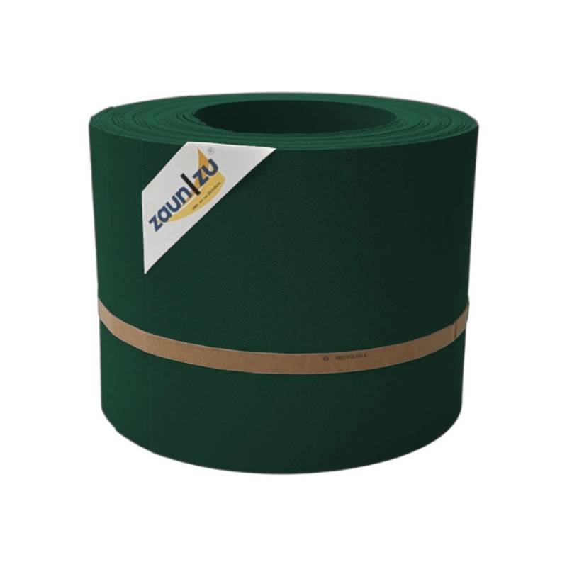 zaunzu Sichtschutz PP Sichtschutzstreifen Doppelstabzaun Grün,10x 2,55m von zaunzu