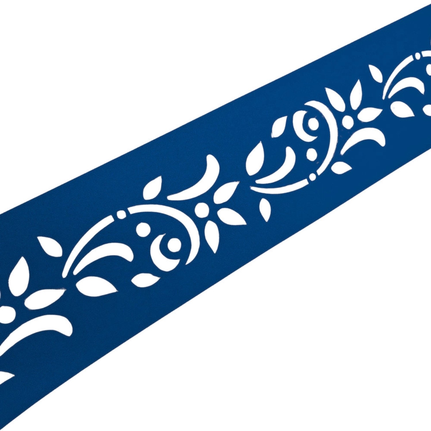 zaunzu Sichtschutz PREMIUM Dekor Floral1 Sichtschutz Enzianblau 2,55m zaunzu Sichtschutz PREMIUM Dekor Floral1 Sichtschutz Enzianblau 2,55m von zaunzu