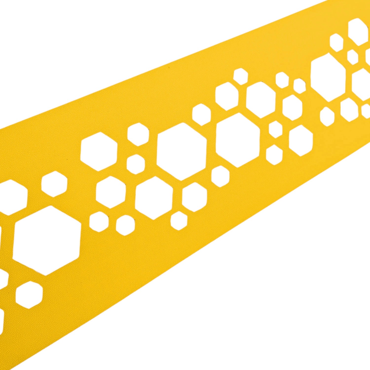 zaunzu Sichtschutz PREMIUM Dekor Hexagon Einzelstreifen Gelb 2,55m zaunzu Sichtschutz PREMIUM Dekor Hexagon Einzelstreifen Gelb 2,55m von zaunzu