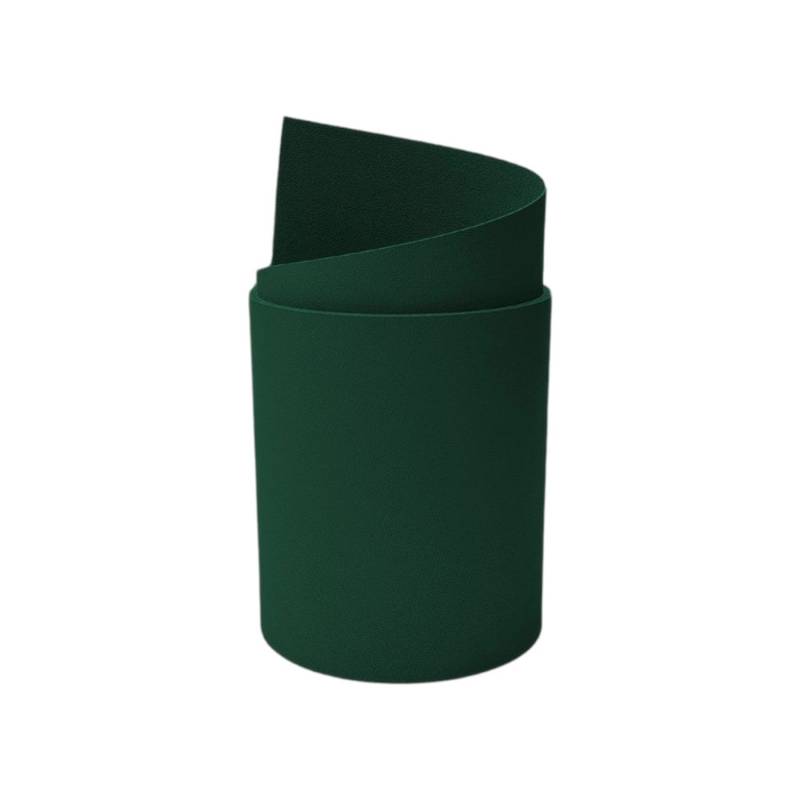 zaunzu Sichtschutz Premium Einzelstreifen genarbte Lederstruktur Grün 2,55m von zaunzu