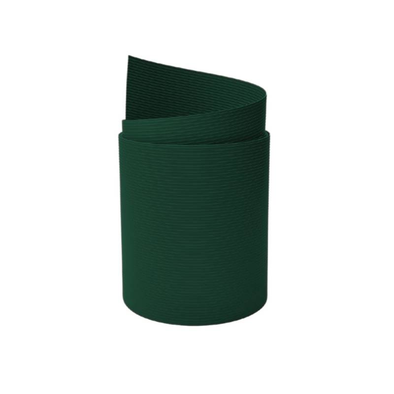 zaunzu Sichtschutz Rille PP für Doppelstabmatten UV-beständiger Sichtschutz Grün 2,55m von zaunzu