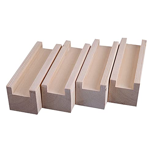 10cm hoher Holzmöbelheber Möbelerhöher Betterhöhung Möbelerhöhung Tischerhöher,Möbelfüße Geeignet für Möbel Erhöhen Ansteigen 4-Teiliges Set (1.8cm) von zcru004