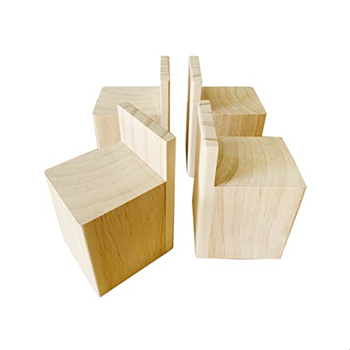 12x12cm Möbelfüße Möbel Booster Möbelbeine Holz Möbel Riser Erhöhen Sie Die Möbelhöhe Möbelfüsse Möbelerhöher Holztisch Schreibtisch Betterhöhung 4 Stück (10cm) von zcru004