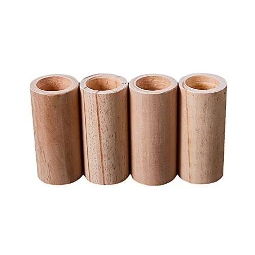 Möbelfüße Möbelerhöher Holzmöbel Raiser Möbelerhöhung Betterhöhung Für Bett Sofa Stuhl Tisch Schrank Möbelerhöher Zylindrisch 4 Stück (3.5cm,10cm) von zcru004