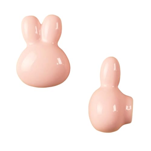zcru004 Keramik Schubladengriffe Möbelgriffe Küchengriff Türgriffe Möbelknöpfe Küchenschränkegriffe Kleiderschrank Schrankgriffe 2 Stück (Pink) von zcru004