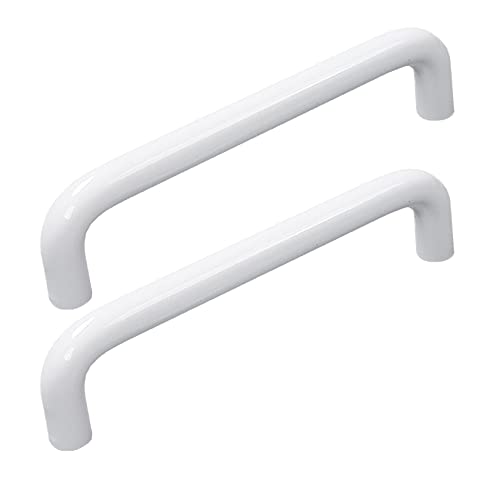 zcru004 Möbelgriff Weltraum Aluminium Schrankgriffe Schubladengriff Griffleiste Griffe Türklinke Möbelknäufe Küchengriff Weiß 2 Stück (Hole distance 288mm) von zcru004