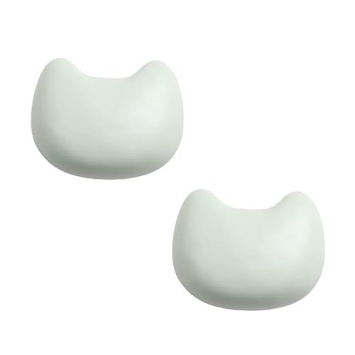 zcru004 Möbelgriffe Keramische Türgriffe Schubladengriffe Küchengriff Möbelknöpfe Küchenschränkegriffe Kleiderschrank Schrankgriffe 2 Stück (Green) von zcru004