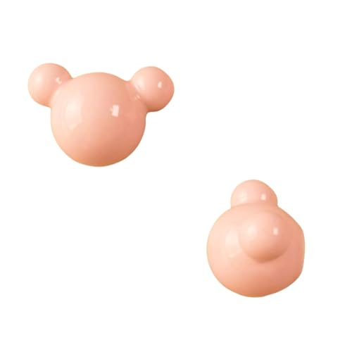 zcru004 Türgriffe Keramik Schubladengriffe Möbelgriffe Küchengriff Möbelknöpfe Küchenschränkegriffe Kleiderschrank Schrankgriffe 2 Stück (Pink) von zcru004