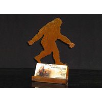 Bigfoot Sasquatch Yeti Silhouette Visitenkartenhalter - Versandkostenfrei von zedszombieranch