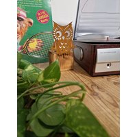 Teelichthalter Eule Aus Altholz Und Edelrost von zeitliebe