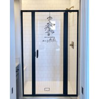 Aufkleber/Tattoo, Lineart, Mistletoe, Dekoration Spiegel, Aufkleber Fenster, Glas, Gemütlich, Deko Minimalistisch von zeitloseSchaetze