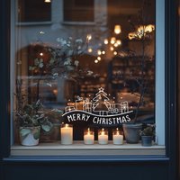 Fenster Bild Weihnachten, Dekoration Spiegel, Aufkleber Fenster, Gemütlich, Deko Minimalistisch Fenster Bild Weihnachten, Dekoration Spiegel, Aufkleber Fenster, Gemütlich, Deko Minimalistisch von zeitloseSchaetze