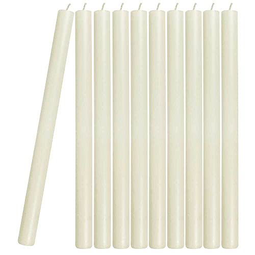 10 Stabkerzen Elfenbein Weiß Durchgefärbt 29 cm Lang Tropffrei Premium 10 Stabkerzen Elfenbein Weiß Durchgefärbt 29 cm Lang Tropffrei Premium von zeitzone