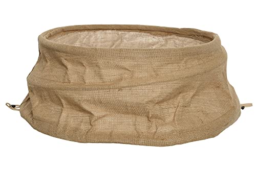 Abdeckung für Christbaumständer Verkleidung Hülle Faltbar Pop-Up Jute von zeitzone