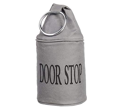 Cooler Türstopper Türsperre Sack Door-Stop Grau mit Ring Vintage von zeitzone