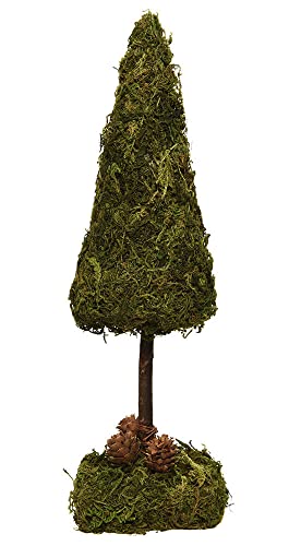 Kleiner Weihnachtsbaum Moos Grün Mini Tannenbaum Weihnachtsdeko 30cm von zeitzone