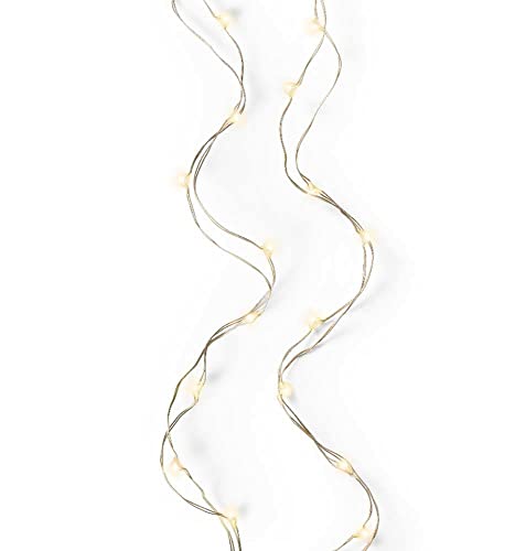 LED Lichterkette 60 Micro Warmweiß Drahtlichterkette Timer Batteriebetrieb 2,95m LED Lichterkette 60 Micro Warmweiß Drahtlichterkette Timer Batteriebetrieb 2,95m von zeitzone