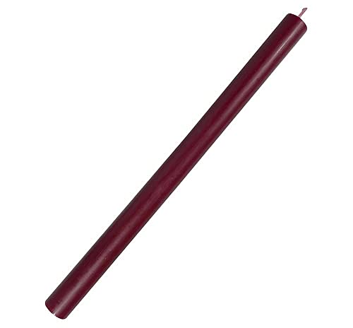 Stabkerze Bordeaux Rot Durchgefärbt 29 cm Lang Tropffrei Premium Stabkerze Bordeaux Rot Durchgefärbt 29 cm Lang Tropffrei Premium von zeitzone