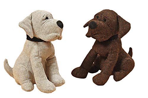 Türstopper Türsperre Hund Stoff braun 23cm Türstopper Türsperre Hund Stoff braun 23cm von zeitzone