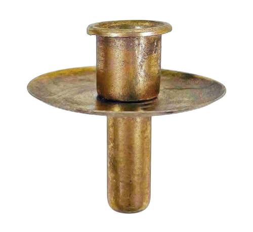 zeitzone Kerzenhalter für Flaschen Gold Kerzenhalteraufsatz Flaschenaufsatz Vintage-Stil zeitzone Kerzenhalter für Flaschen Gold Kerzenhalteraufsatz Flaschenaufsatz Vintage-Stil von zeitzone