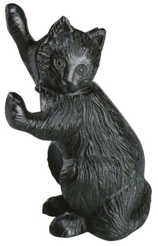 Esschert LH10 Türstopper Katze, Gusseisen, 22 x 14 x 10 cm von Esschert Design