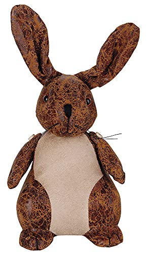 Türstopper Hase Langohr Altlederoptik Türfeststeller Türhalter Braun Vintage Türstopper Hase Langohr Altlederoptik Türfeststeller Türhalter Braun Vintage von zeitzone