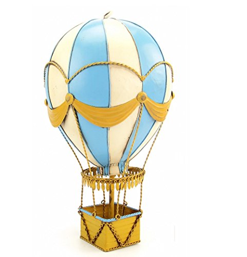 Vintage Eisen Modell Europäische Heißluftballon Ornamente Bar Hang Dekorationen Wohnaccessoires Geschenke,C von zenggp