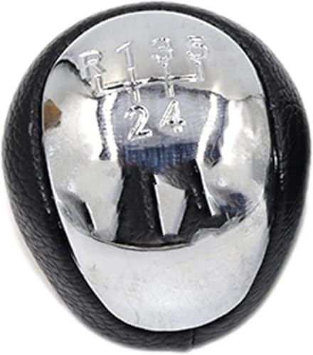 zengxi Schalthebelabdeckung 5 6 für geschwindigkeit Maunal Auto Shifter Hebel Kopf Handball für Kia für forte Koup(5 Speed Chrome Knob) von zengxi