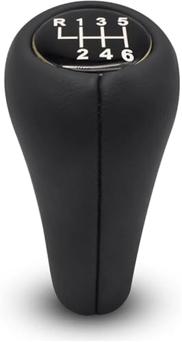 zengxi Schalthebelabdeckung Für BMW 1 3 5 6 Serie für X1 X3 X5 M Griff Schaltknauf Kopf(6 Speed Leather) von zengxi