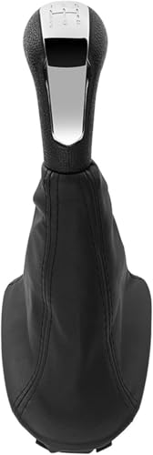 zengxi Schalthebelabdeckung Für Chevrolet Spark 2011-2016 5 für Geschwindigkeit Hebel Stick Gamasche Boot Abdeckung(Chrome Gearknob) von zengxi