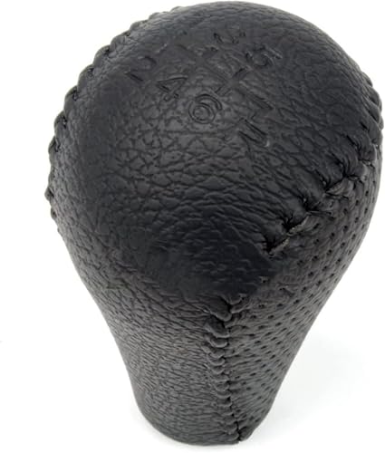 zengxi Schalthebelabdeckung Für Nissan für Navara D40 für Frontier Double Cab 2005-2015 Schaltknauf(Black 6 speed) von zengxi