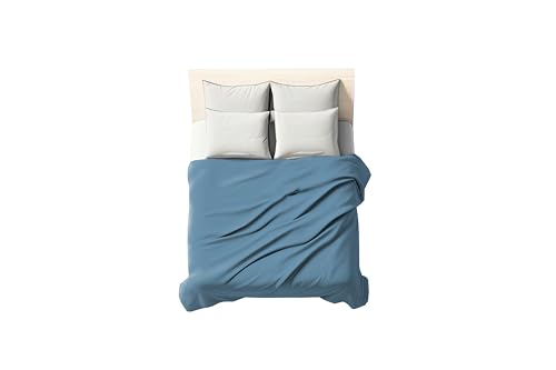 0Bed zer0bed, Oberlaken für Doppelbett, einfarbig, 100% Baumwolle, 260 x 290 cm, Avio, Bettlaken, 1 Stück (nur Oberlaken) 0Bed zer0bed, Oberlaken für Doppelbett, einfarbig, 100% Baumwolle, 260 x 290 cm, Avio, Bettlaken, 1 Stück (nur Oberlaken) von zer0bed