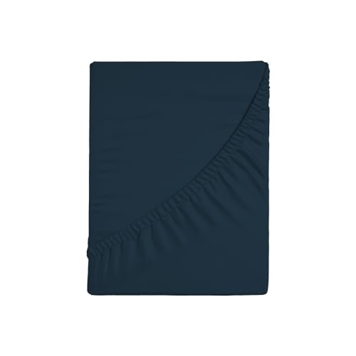 Zer0bed, Spannbettlaken für Doppelbett, einfarbig, 100% Baumwolle, Maxi-Ecke 30 cm, Blau, 180 x 200 cm Zer0bed, Spannbettlaken für Doppelbett, einfarbig, 100% Baumwolle, Maxi-Ecke 30 cm, Blau, 180 x 200 cm von zer0bed