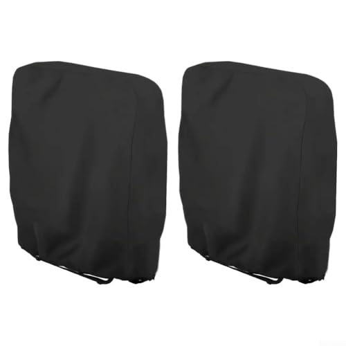 2 x Klappstuhl-Bezug, Oxford-Stoff für Sonnen-, Regen- und Windschutz (20 x 71 x 34 cm) von zeroupshop