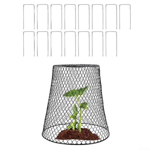 3PC Schutzhülle für Pflanzen entwickelt für optimales Wachstum und Pflanzenschutz (schwarz) von zeroupshop