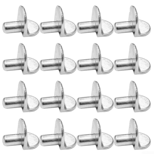 50 Stück Eisenregalstützbolzen 5 mm Metall für Schränke, Bücherregale, Möbelregale, Regalhalterungen mit verbesserter Stärke 50 Stück Eisenregalstützbolzen 5 mm Metall für Schränke, Bücherregale, Möbelregale, Regalhalterungen mit verbesserter Stärke von zeroupshop