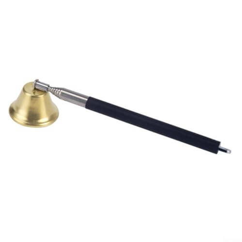 Ausziehbarer Kerzen-Feuerlöscher mit Edelstahlgriff Kerzenlöscher für sicheres Löschen von Kerzen ohne Wachsverschüttung von zeroupshop