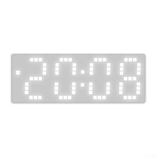 Digitaler Wecker mit Sprachaktivierung und Dual-Zeitformat für benutzerfreundliche Funktionen von zeroupshop