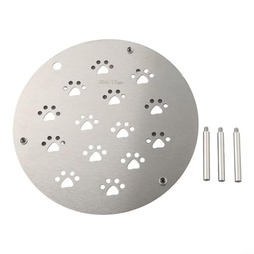Eier-Dampfgarer mit hitzebeständigem Design, hohle Pfotenlöcher für effizientes Kochen und Dämpfen (17 cm) von zeroupshop