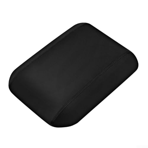 Für Toyota Land Für Cruiser Für Prado 2024 Mittelkonsole Armlehne Box Protector in PU Leder (Schwarz) von zeroupshop