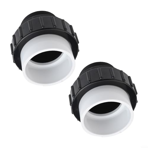 PVC-Gleitgelenk, 5,1 cm, 2 MIP-Armaturen, optimiertes Durchflussdesign für verbesserte Leistung in Pool- und Spa-Systemen, 2 Stück von zeroupshop