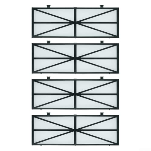 Poolreiniger-Filter 9991407R4 für Dolphin M400 M500 Modelle erfasst Schmutz und Verunreinigungen, um eine reibungslose und effektive Poolreinigung zu fördern (4 Stück) von zeroupshop